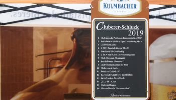 Cluberer-Schluck Zwischenrunde 2018/2019