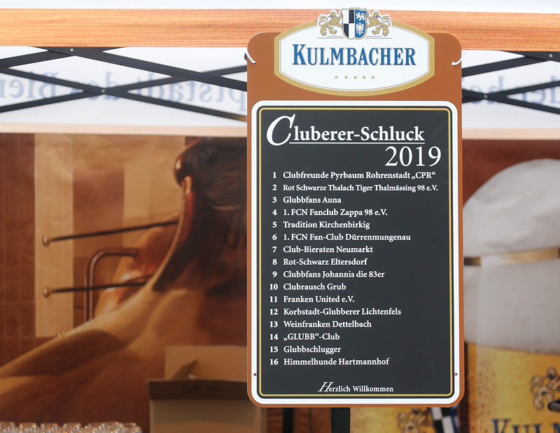 Cluberer-Schluck Zwischenrunde 2018/2019